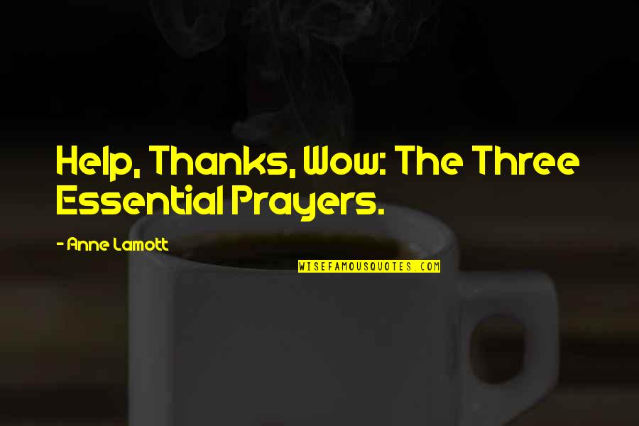 Have A Lovely Day Quotes By Anne Lamott: Help, Thanks, Wow: The Three Essential Prayers.