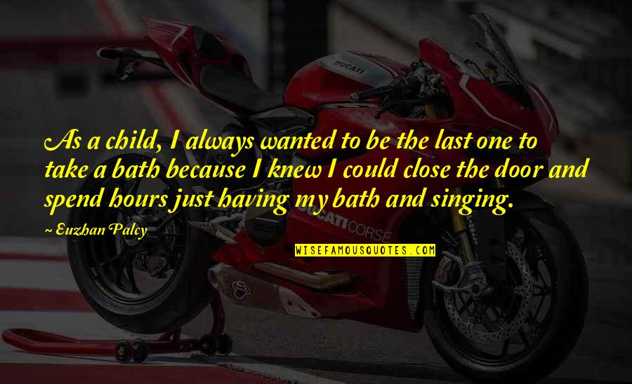 Having An Only Child Quotes By Euzhan Palcy: As a child, I always wanted to be