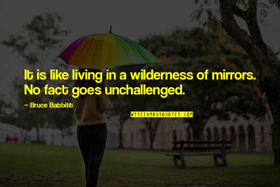 Having The Right Friends Quotes By Bruce Babbitt: It is like living in a wilderness of