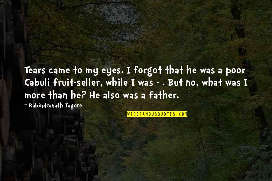 He Forgot You Quotes By Rabindranath Tagore: Tears came to my eyes. I forgot that