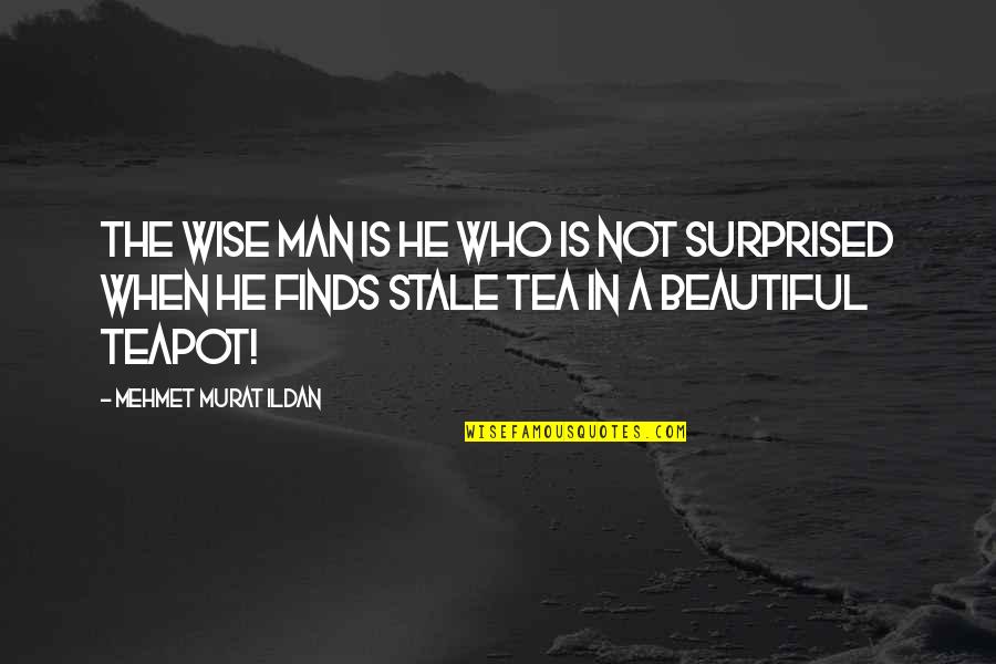 He Is Beautiful Quotes By Mehmet Murat Ildan: The wise man is he who is not