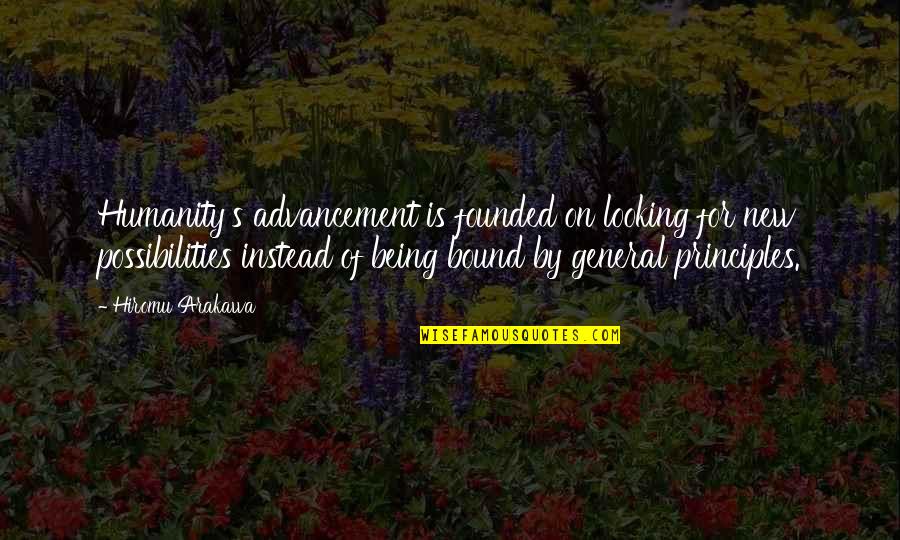 Headment Quotes By Hiromu Arakawa: Humanity's advancement is founded on looking for new Headment Quotes By Hiromu Arakawa: Humanity's advancement is founded on looking for new