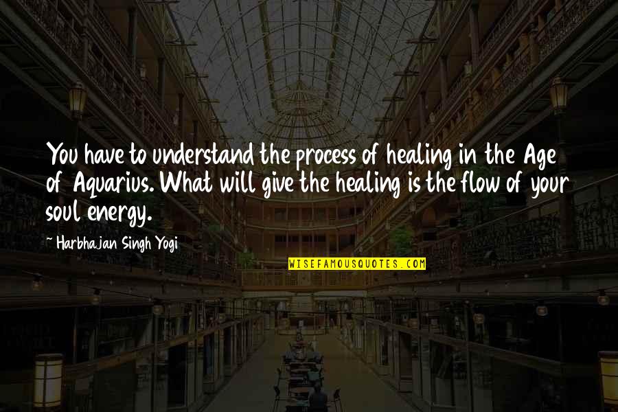 Healing Soul Quotes By Harbhajan Singh Yogi: You have to understand the process of healing