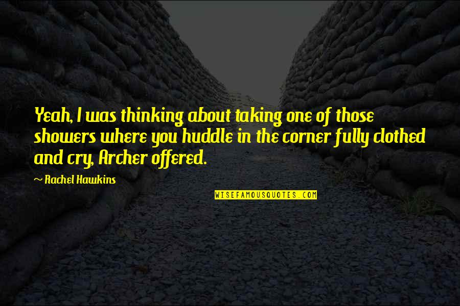 Healthy Brain Quotes By Rachel Hawkins: Yeah, I was thinking about taking one of Healthy Brain Quotes By Rachel Hawkins: Yeah, I was thinking about taking one of
