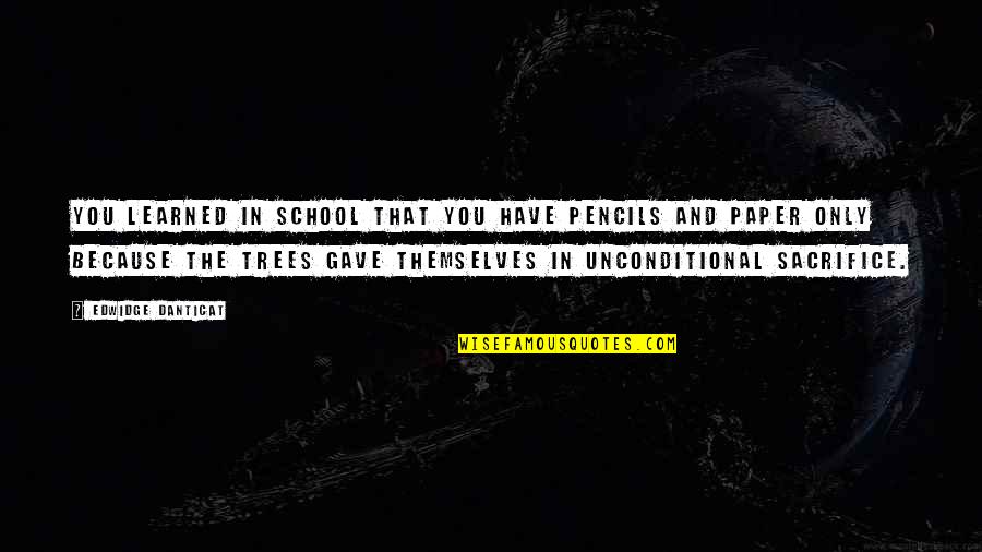 Heart Day Funny Quotes By Edwidge Danticat: You learned in school that you have pencils