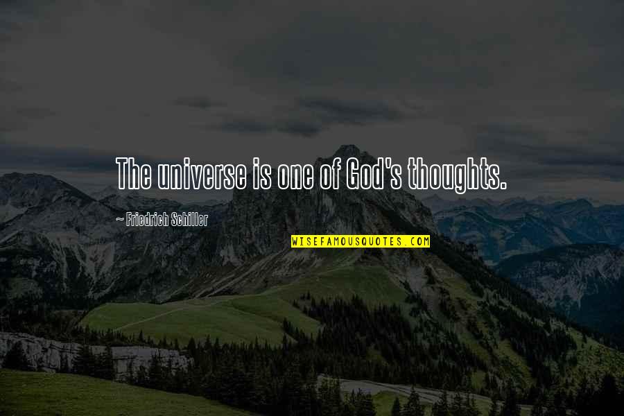 Heart Of Darkness Jungle Quotes By Friedrich Schiller: The universe is one of God's thoughts. Heart Of Darkness Jungle Quotes By Friedrich Schiller: The universe is one of God's thoughts.