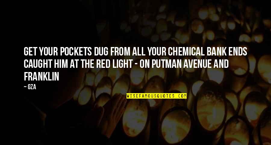Hearts Aflame Quotes By GZA: Get your pockets dug from all your chemical Hearts Aflame Quotes By GZA: Get your pockets dug from all your chemical