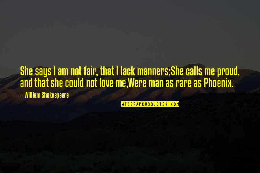 Heidi Mclaughlin Quotes By William Shakespeare: She says I am not fair, that I Heidi Mclaughlin Quotes By William Shakespeare: She says I am not fair, that I