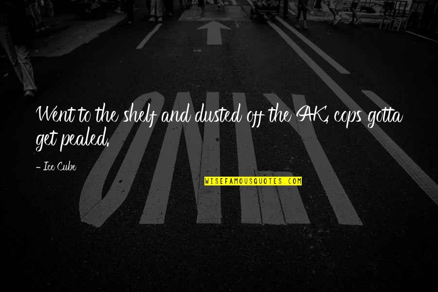 Heiles Realtors Quotes By Ice Cube: Went to the shelf and dusted off the