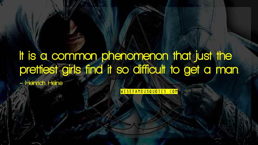 Heine Heinrich Quotes By Heinrich Heine: It is a common phenomenon that just the