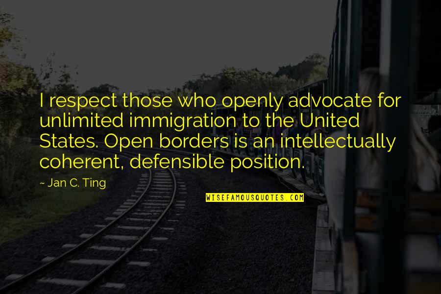 Helmandollar Acquittal Quotes By Jan C. Ting: I respect those who openly advocate for unlimited Helmandollar Acquittal Quotes By Jan C. Ting: I respect those who openly advocate for unlimited