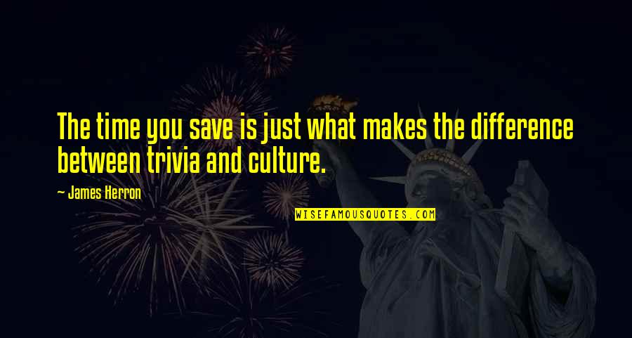 Helmet Wearing Quotes By James Herron: The time you save is just what makes