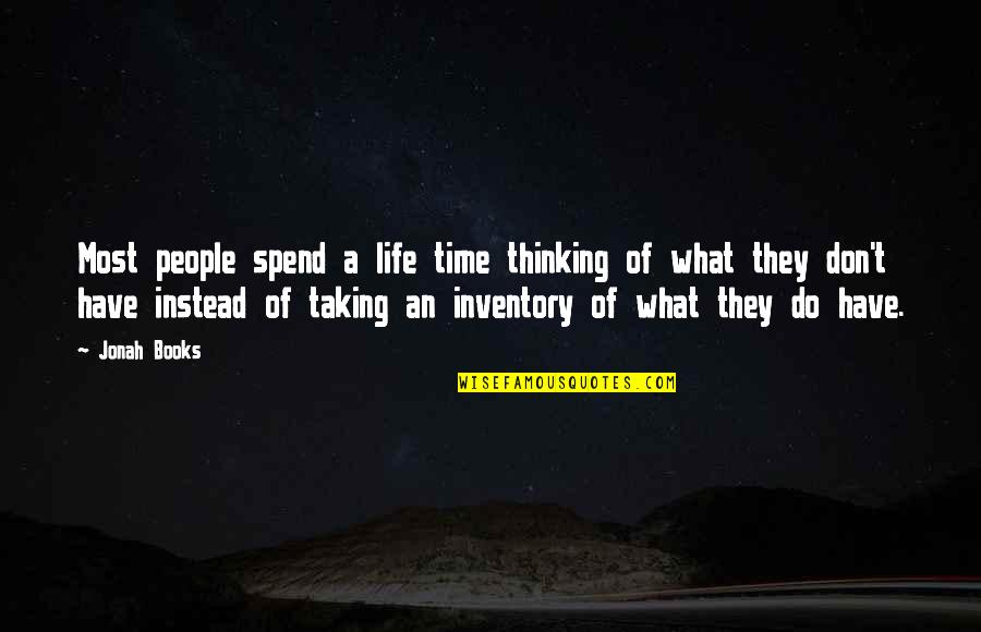Helminth Quotes By Jonah Books: Most people spend a life time thinking of Helminth Quotes By Jonah Books: Most people spend a life time thinking of
