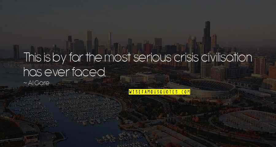 Helping Others By Famous People Quotes By Al Gore: This is by far the most serious crisis