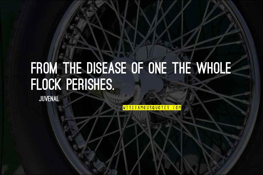 Hemmen Moving Quotes By Juvenal: From the disease of one the whole flock