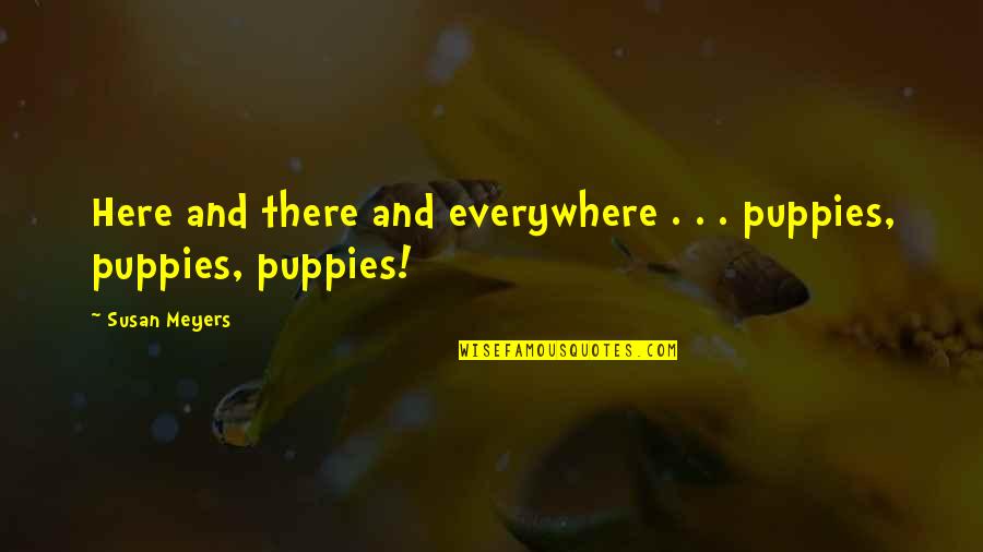 Hennies Krugersdorp Quotes By Susan Meyers: Here and there and everywhere . . .