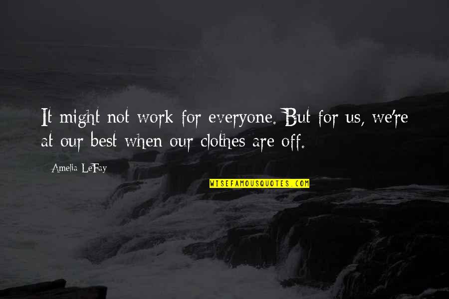 Henry David Thoreau Walden And Civil Disobedience Quotes By Amelia LeFay: It might not work for everyone. But for Henry David Thoreau Walden And Civil Disobedience Quotes By Amelia LeFay: It might not work for everyone. But for
