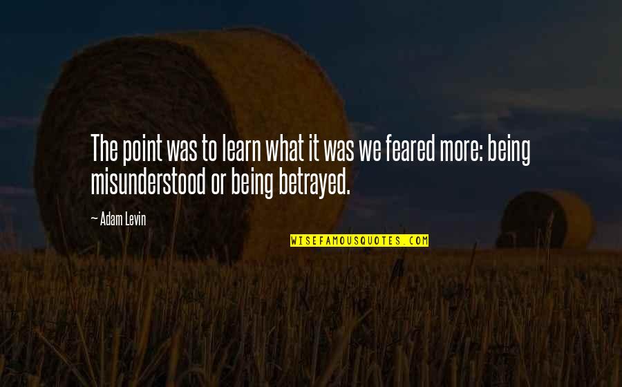 Henry Oldenburg Quotes By Adam Levin: The point was to learn what it was