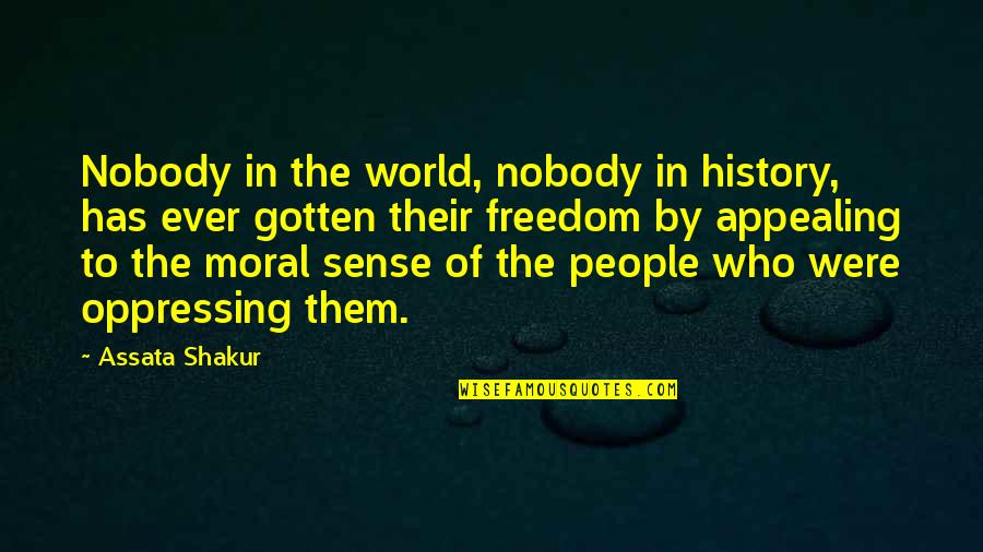 Herblock Mccarthy Quotes By Assata Shakur: Nobody in the world, nobody in history, has