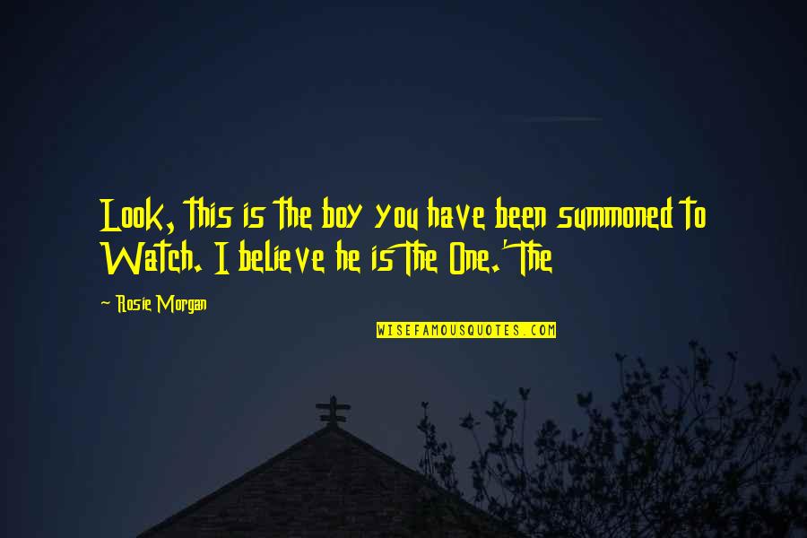Hercule Poirot Funny Quotes By Rosie Morgan: Look, this is the boy you have been