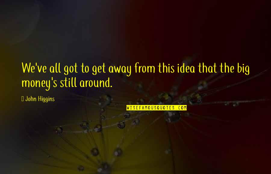 Hermilo Jazmines Quotes By John Higgins: We've all got to get away from this
