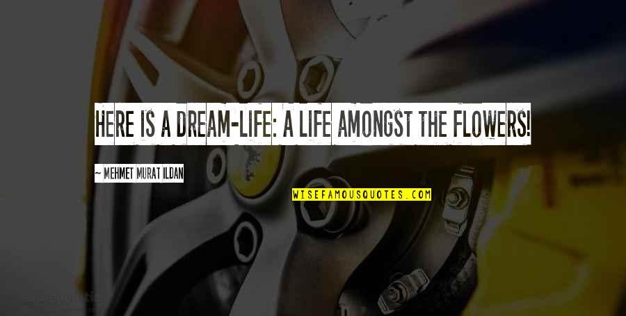 Hero Brother Quotes By Mehmet Murat Ildan: Here is a dream-life: A life amongst the Hero Brother Quotes By Mehmet Murat Ildan: Here is a dream-life: A life amongst the