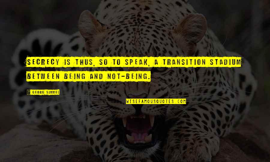 Heroes Season 1 Episode 2 Quotes By Georg Simmel: Secrecy is thus, so to speak, a transition