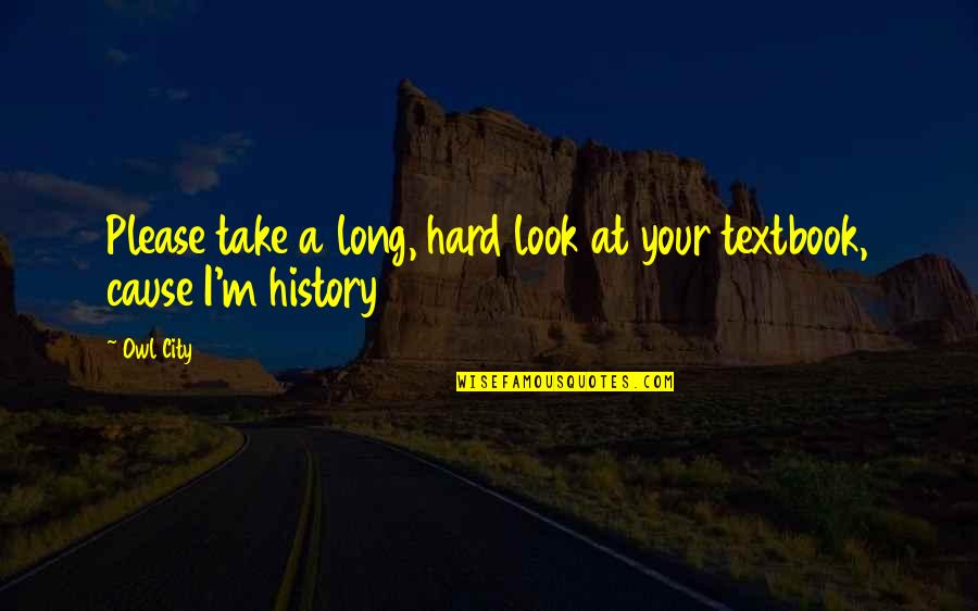 Hey Baby What's Wrong Quotes By Owl City: Please take a long, hard look at your