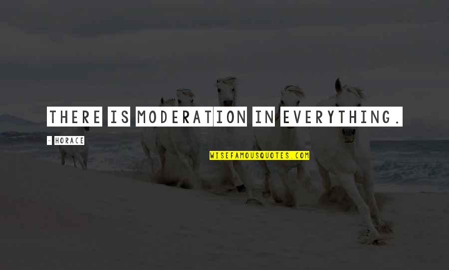 Hidenori Matsubara Quotes By Horace: There is moderation in everything.