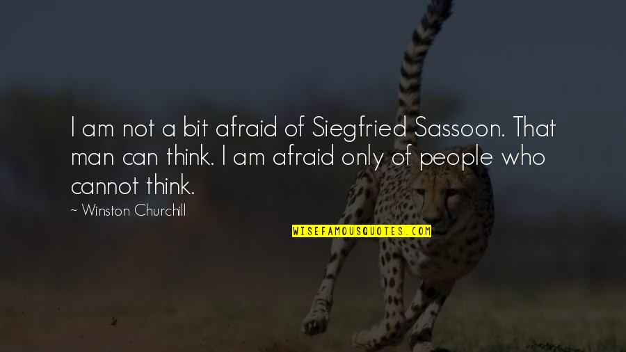 Hiding My Pain Quotes By Winston Churchill: I am not a bit afraid of Siegfried Hiding My Pain Quotes By Winston Churchill: I am not a bit afraid of Siegfried