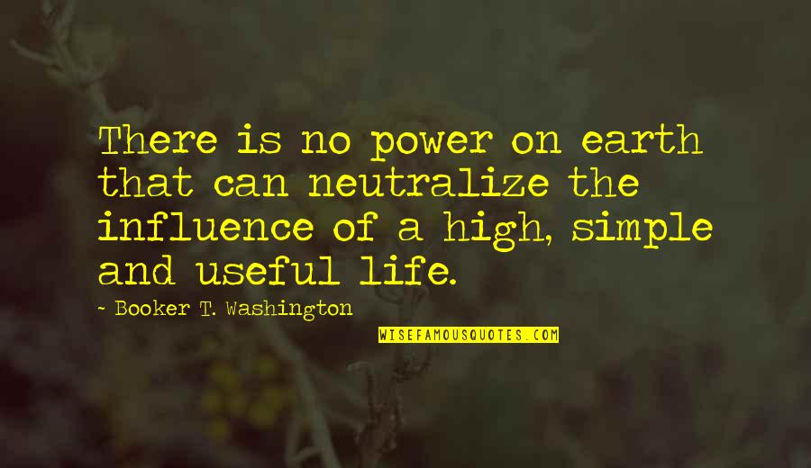 High Power Quotes By Booker T. Washington: There is no power on earth that can High Power Quotes By Booker T. Washington: There is no power on earth that can