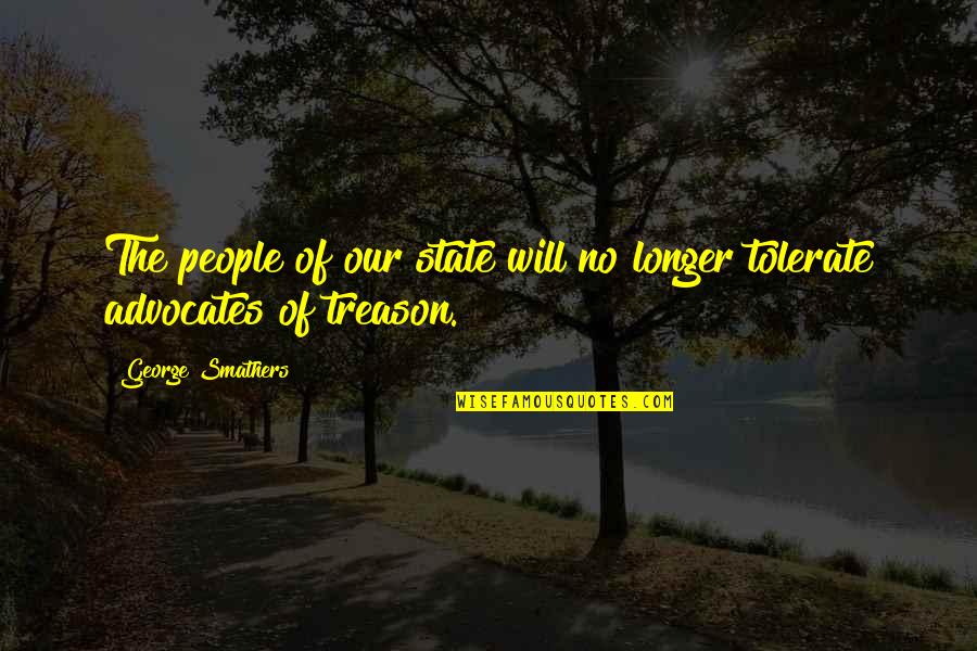 High Self Worth Quotes By George Smathers: The people of our state will no longer High Self Worth Quotes By George Smathers: The people of our state will no longer