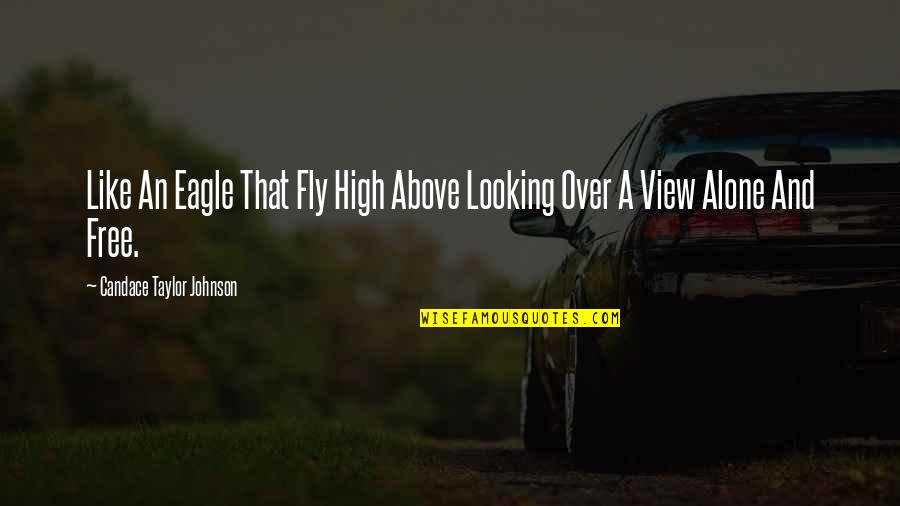 High View Quotes By Candace Taylor Johnson: Like An Eagle That Fly High Above Looking