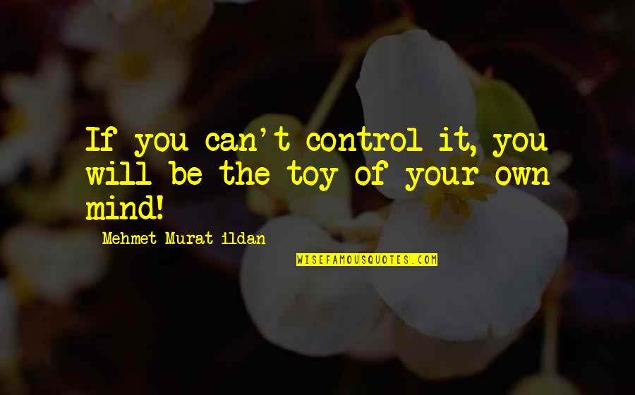 Hilarious Meme Quotes By Mehmet Murat Ildan: If you can't control it, you will be Hilarious Meme Quotes By Mehmet Murat Ildan: If you can't control it, you will be