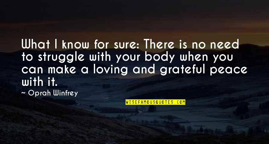 Hiller Marek Quotes By Oprah Winfrey: What I know for sure: There is no Hiller Marek Quotes By Oprah Winfrey: What I know for sure: There is no