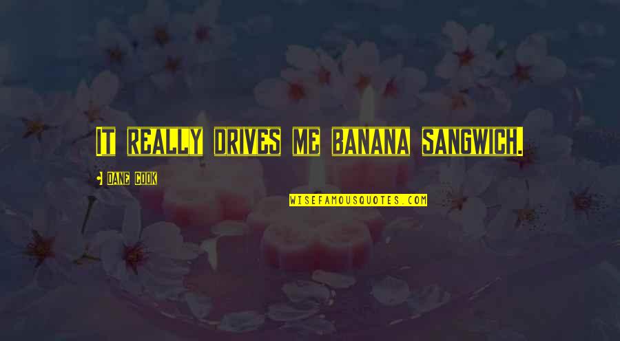 Himym Ted Mosby Quotes By Dane Cook: It really drives me banana sangwich. Himym Ted Mosby Quotes By Dane Cook: It really drives me banana sangwich.