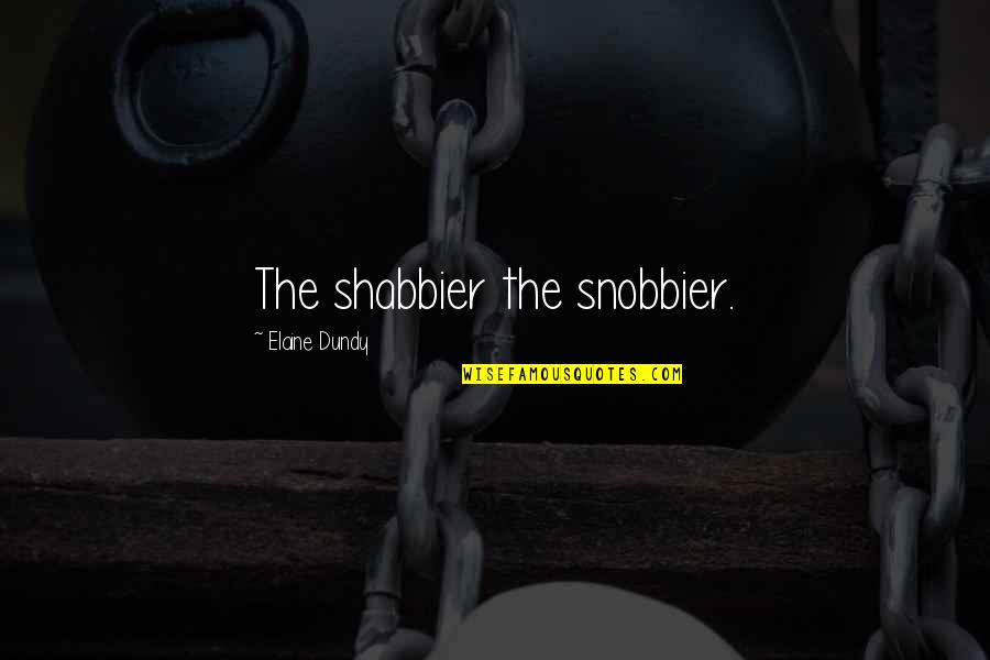 Hindi Language Quotes By Elaine Dundy: The shabbier the snobbier. Hindi Language Quotes By Elaine Dundy: The shabbier the snobbier.