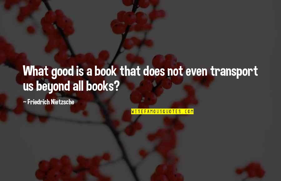 His Imperial Majesty Quotes By Friedrich Nietzsche: What good is a book that does not