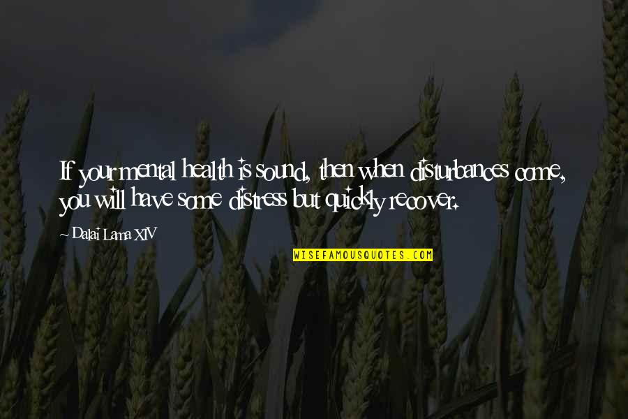 Hisap Yuk Quotes By Dalai Lama XIV: If your mental health is sound, then when Hisap Yuk Quotes By Dalai Lama XIV: If your mental health is sound, then when