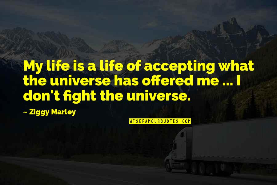 History Of Nursing Quotes By Ziggy Marley: My life is a life of accepting what History Of Nursing Quotes By Ziggy Marley: My life is a life of accepting what