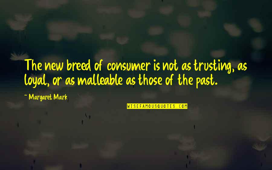 History Personal Statement Quotes By Margaret Mark: The new breed of consumer is not as