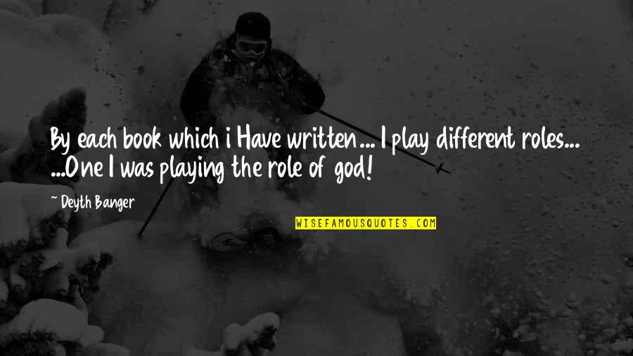 Hledisko Synonymum Quotes By Deyth Banger: By each book which i Have written... I Hledisko Synonymum Quotes By Deyth Banger: By each book which i Have written... I