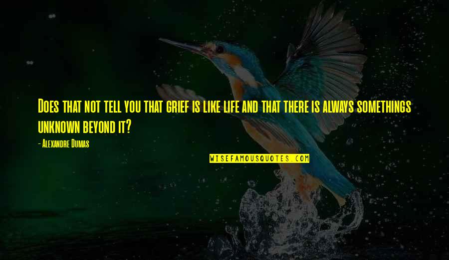 Hodari Md Quotes By Alexandre Dumas: Does that not tell you that grief is Hodari Md Quotes By Alexandre Dumas: Does that not tell you that grief is