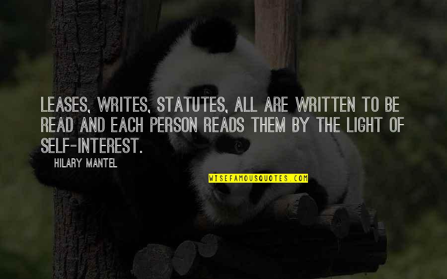Hologram Famous Quotes By Hilary Mantel: Leases, writes, statutes, all are written to be Hologram Famous Quotes By Hilary Mantel: Leases, writes, statutes, all are written to be