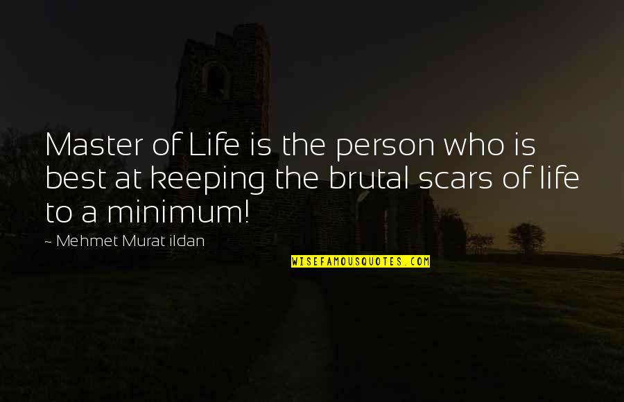 Holtmann Gmbh Quotes By Mehmet Murat Ildan: Master of Life is the person who is