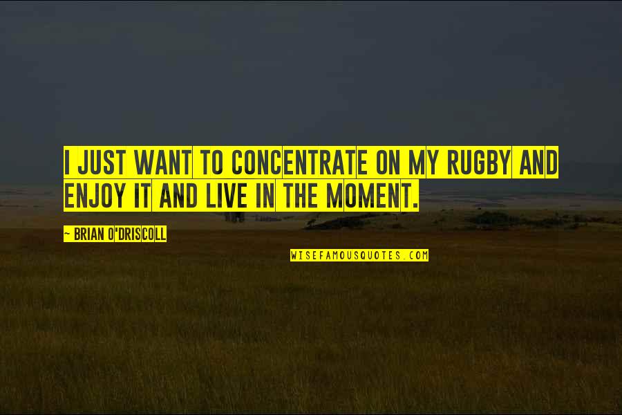 Home Alone 2 Marv Quotes By Brian O'Driscoll: I just want to concentrate on my rugby Home Alone 2 Marv Quotes By Brian O'Driscoll: I just want to concentrate on my rugby