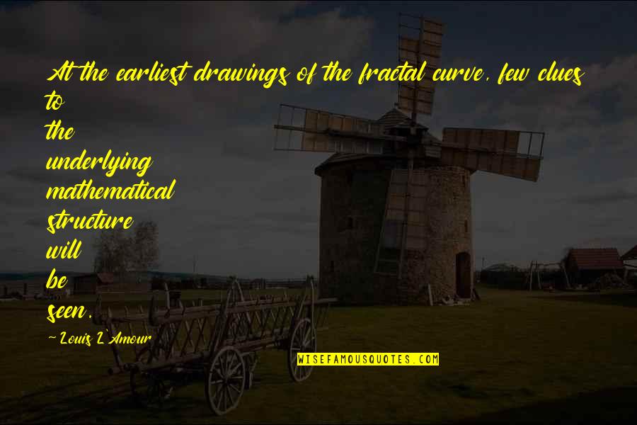 Homemaker Quotes By Louis L'Amour: At the earliest drawings of the fractal curve, Homemaker Quotes By Louis L'Amour: At the earliest drawings of the fractal curve,