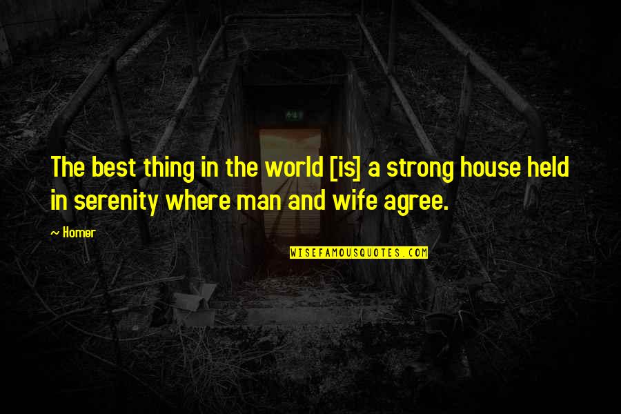Homer Best Quotes By Homer: The best thing in the world [is] a