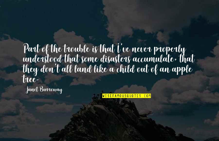 Honkies Origin Quotes By Janet Burroway: Part of the trouble is that I've never