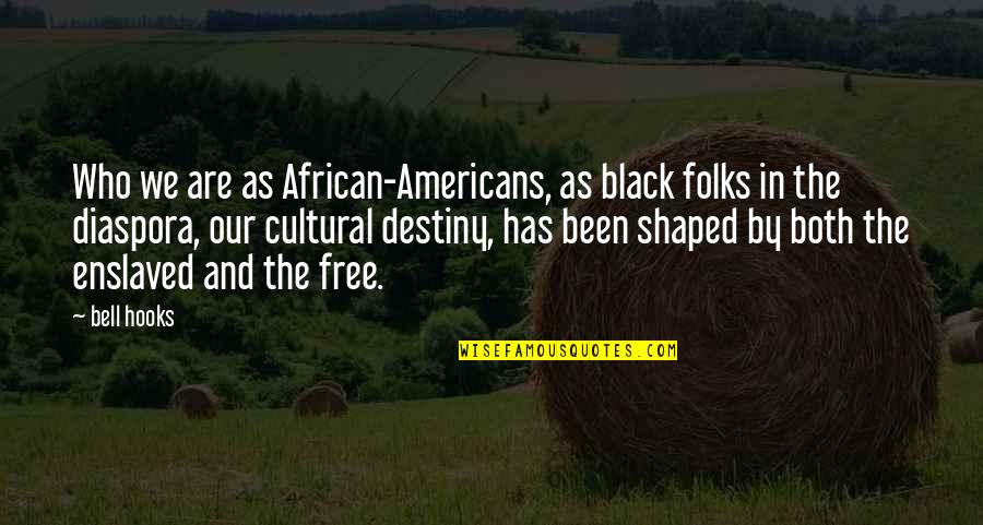 Hooks Quotes By Bell Hooks: Who we are as African-Americans, as black folks